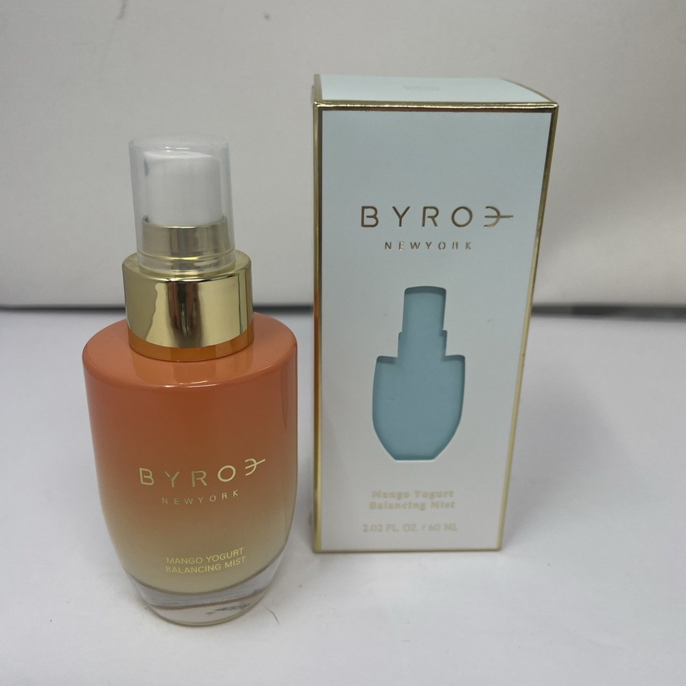 Byroe Mango Yogurt Balancing Mist 2.02 oz / 60 mL New In Box Vegan, Clean Beauty - Picture 9 of 9